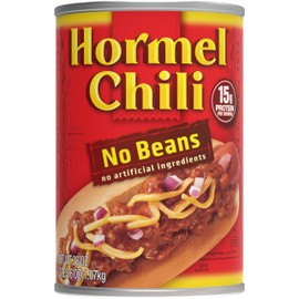 HORMEL Chili No Beans, 38 Ounce