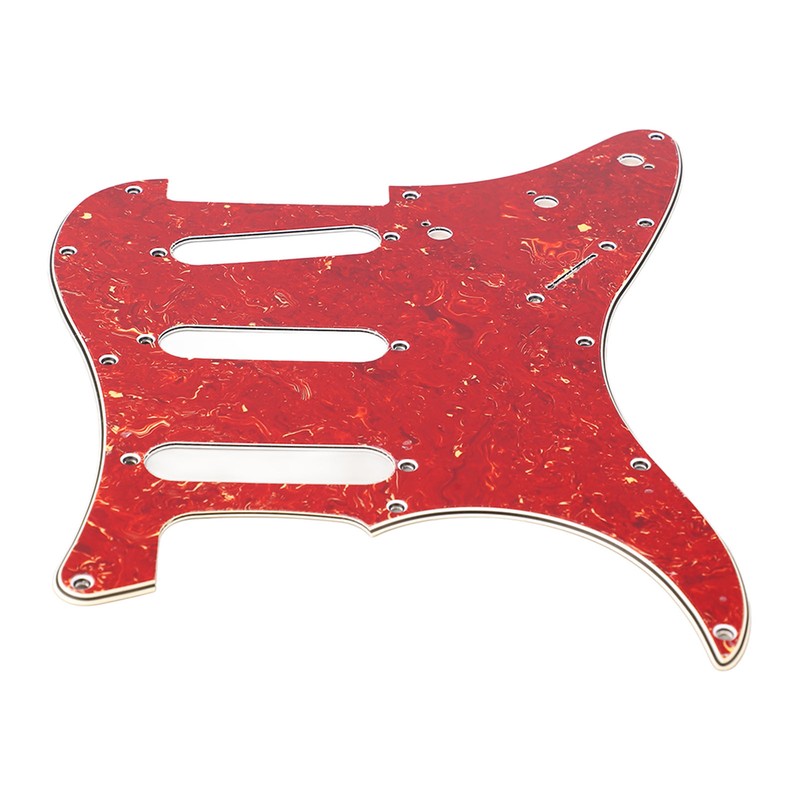 Guitar Pickguard Replacement Aluminum Foil Shielding PVC Scratch Protection Guitar