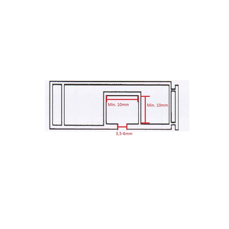 Raum² 10 Spinner Trolley with Pleat Hooks, Curtain Rollers 8