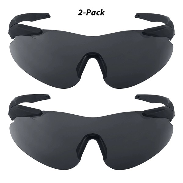 Beretta 2-PACK: Beretta Shooting Performance Glasses- Black