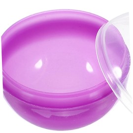 UPKOCH 50pcs Egg Machine Egg Shell Plastic Wrapping Ball Plastic Packaging Ball Capsules Twisting Plaything Ball Capsules Capsules Storage Container