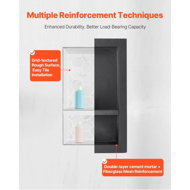 Recessed Wall Shelf For Bathroom Shower 16 X 28 X
