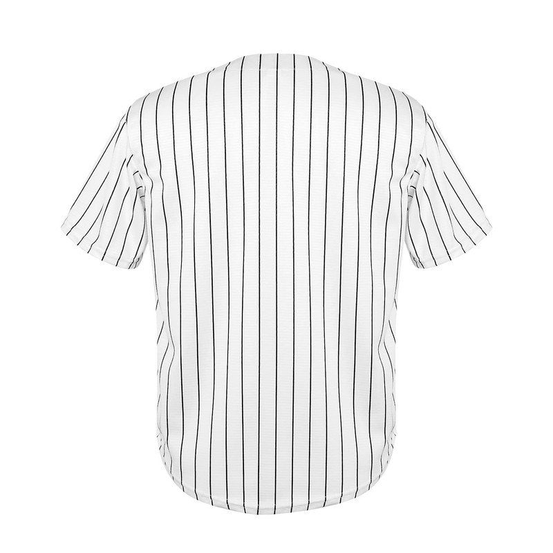 Youth Blank Baseball Jersey Boy's Hip Hop Short Sleeve Shirts