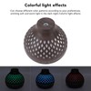 400ml Aromatherapy Humidifier Onion Wood Grain Aroma Humidifier Colorful Light