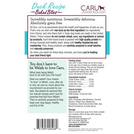 Caru - Duck Recipe, Soft ‘N Tasty Baked Bites All-Natural Dog Treats, Made With Real Duck, Blueberries And Cranberries (4 Oz), Model:10851395005067