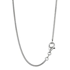 NKlaus 38 cm Venetian Chain 925 Silver Elegant Necklace Filigree Width 1.0 mm Necklace 2.2 g Heavy 8475, Sterling Silver