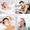 MKUCCD Sponge Spa Headbands & Wristband Set,Puffy Makeup Headband Set