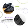 AMZ Disposable Boot and Shoe Covers. Pack of 100 Black