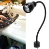 7W LED Magnetic Work Light Flexible Gooseneck for Machine Tools