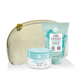 Yves Rocher Hydrating Skincare Routine Set with free Pouch (Set for Hydration)