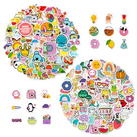 YSDYY 200 Cartoon Cartoon Stickers, Waterproof Stickers, Children's Water Cup Stickers, Element Decoration Stickers, Scrapbooking Accessories