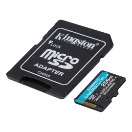 Memoria Microsd Kingston Canvasgo Plus 256gb A2 U3 V30 170mb