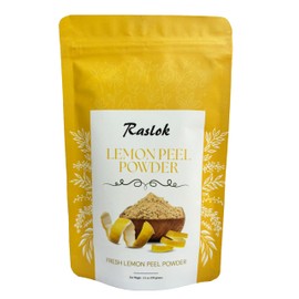 Raslok Lemon Peel Powder | 100% Lemon Juice Freeze Dried Powder | Rich in Natural Vitamin C Fresh Squeezed r (3.52 oz)