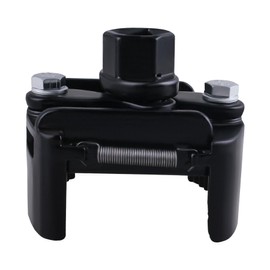 GIVIHGETI 1 Piece 60 mm - 80 mm Oil Filter Wrench Adjustable Oil Filter Wrench Universal Oil Filter Tool for Car Motorcycle (Black)