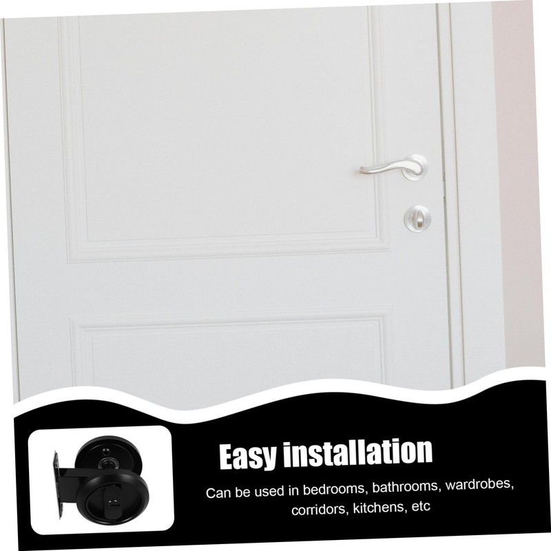 Mipcase Invisible Door Lock Smart Gate Latch for Bathroom Bedroom