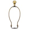 Canomo 2 Packs Metal Ball Lamp Finials Convertible Lamp Decoration