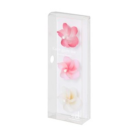Ash Concept (h concept) Design Accessories, Pink, W3 x D2.4 x H3, Kaze Guruma, Cherry Blossom, DA-1180-S1, 3 Pieces