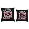 Worm Composting Bin Composter Bin Vermicomposting Worm Farm Throw Pillow