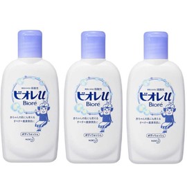 Kao Biore u Mini Fresh Floral Scent, 3.4 fl oz (90 ml) x 3 Piece Set, For Travel, Portable, Travel