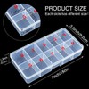 Nail Tip Box Empty Nail Tips Organizer Storage Fingernail Box