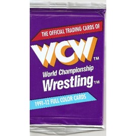 WCW World Championship Wrestling 1991 Impel Wrestling Trading Card Unopened Pack (CT-12)