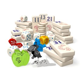 Zoch - Heckmeck am Bratwurmeck Cards and Dice Game, -