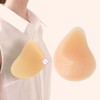 Spiral Shape Silicone Bra Insert Breathable Curved Back Soft Skin