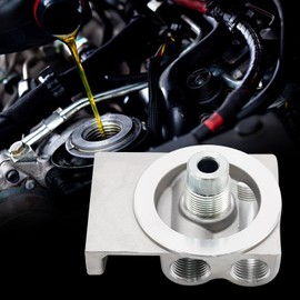 laffoonparts 2 Pack 4770 24770 Fuel Filter Base Kit Replacement for CAT 1R-0750 1R-0749 Fuel Filter, Diesel Filter Remote Mounting Base Replacement