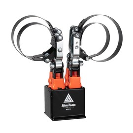 AIMSTOOLS 3110 4 Piece Professional Oil Filter Wrench Set with Stand - Wrenches Cover 2 1/4 Inch to 4 3/8 Inch(57mm to 111mm) for Oil Changes