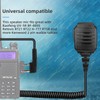 Retevis Walkie Talkie Speaker Mic,IP54 Waterproof 2 Pin Shoulder Speaker