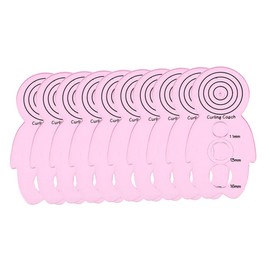NUOBESTY Paper Quilling Tool Kit 10 Pieces Curling Paper Quilling Tool for Levels of Easy to Curl