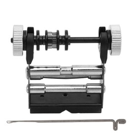 Archery Bowstring Serving Thread Jig Silicone and Metal Buckle Design Archery String Material Tool for Traditional Bow Black