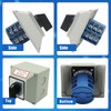 KEYMOO 40A Rotary Changeover Switch with Exterior Box, 3 Position