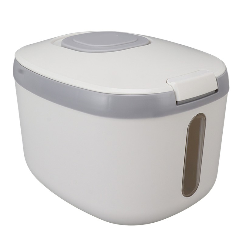 Rice Container Bug Proof Odorless Airtight Rice Box with Clear