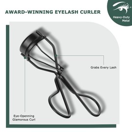 Apsara Eizador De Pestañas Enchinador De Pestañas rizador De Pestañas Para Mujer, 1 unidadnador De pestañas Equipado con dos tiras adhesivas