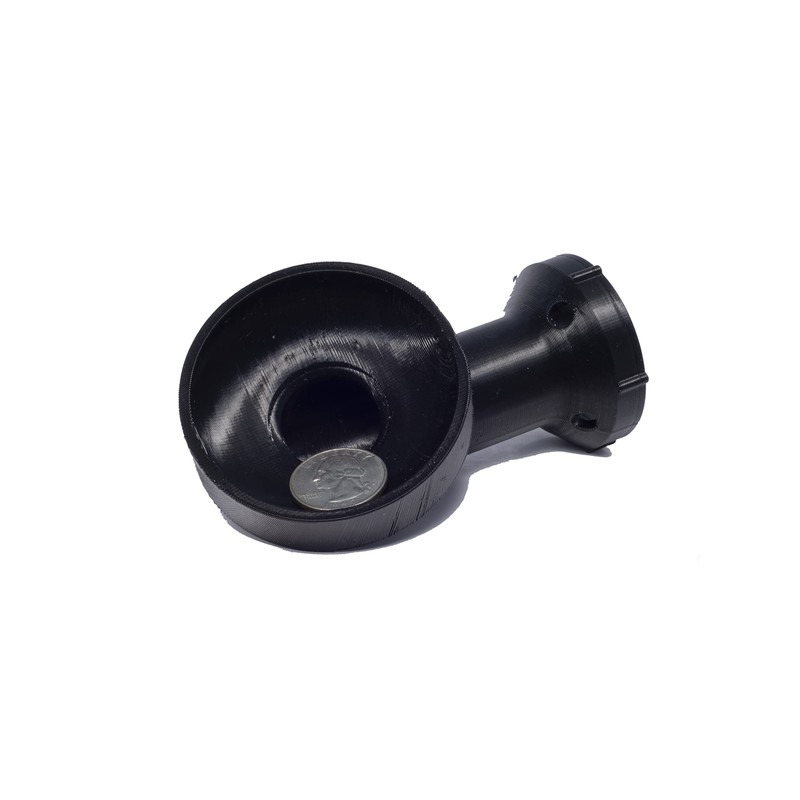 LB3D Designs RV Travel Trailer Fresh Water Fill Funnel, Hands