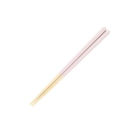 FUJIEI HSS-023 Truly Non-Slip Chopsticks, Children Size 7.1 inches (18 cm), Greige Pink, Lacquered Chopsticks Made by Artisans, Made in Japan, Dishwasher Safe, Featured on TV