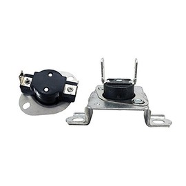Compatible Thermal Fuse and Thermostat Kit for WED9200SQ0, GEW9200LW0, Maytag MED9600SQ0, WED9500TW3 Dryer