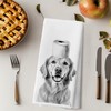 LUKIPOM Golden Retriever Gifts Hand Towels, Golden Retriever Gifts for