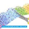 PATIKIL 3" x 61Ft Bulletin Board Border,Cube Scalloped Trim,Colorful