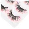 Healeved Lashes 3 Pairs False Individual Eyelashes Cluster Lashes for