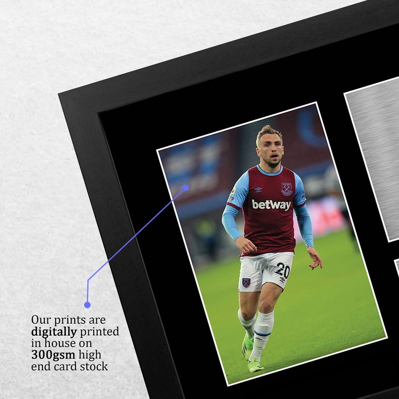 HWC Trading FR A4 Jarrod Bowen West Ham United Gifts