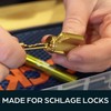 SUMMIT DOORWARE Premium Schlage Rekey Kit Compatible with 50 Master