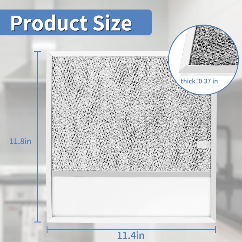 WZKO BP57 Range Hood Filter - for Broan-NuTone 43000 Kitchen