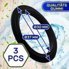 Pack of 3 seal for pop-up drain fittings, sinks. MONTERAL