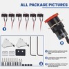 CNCTOPBAOS Limit Switch with Emergency Stop Button Kit, 6 Micro