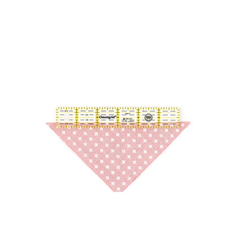 Omnigrid 1 x 6-Inch Ruler, Clear Quilting and Sewing Ruler
