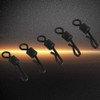 Dilwe Quick Change Swivels, 25pcs Q-shaped Fishing Tackle Quick Change