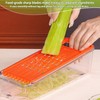 Vegetable Cutter 4 in 1, Grater for Vegetables with Container,