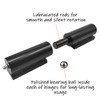 HLMOptimo Heavy Duty Weld-on Barrel Hinges - 5 Inch, 450